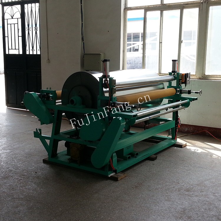 Embroidery factory self use semi-automatic embroidery tablecloth embroidery hot melt adhesive film large drum hot melt machine