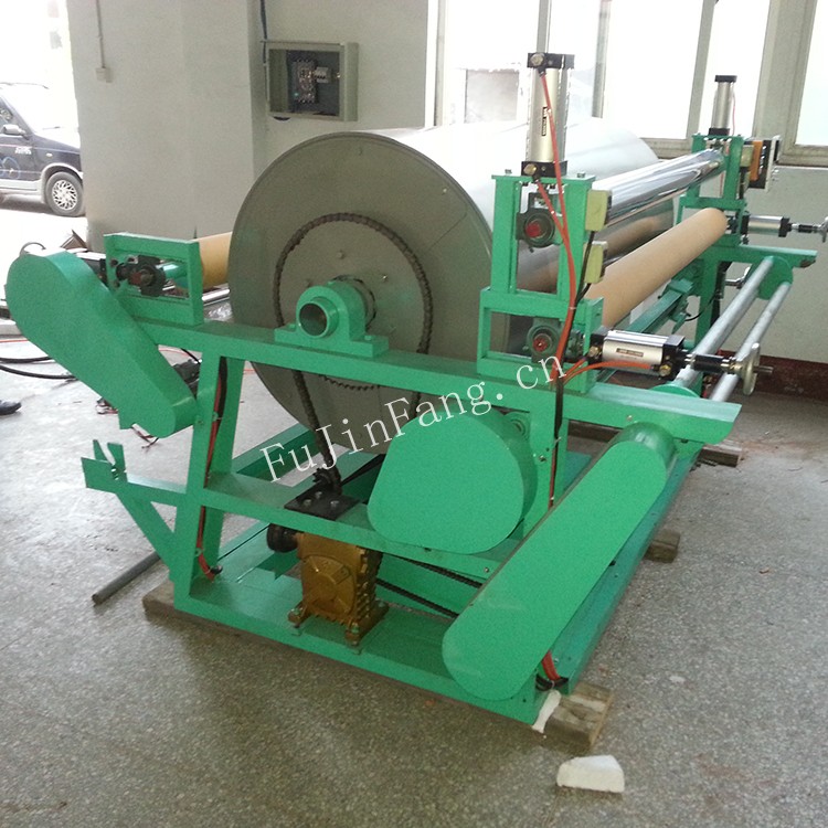 Embroidery factory self use semi-automatic embroidery tablecloth hot melt adhesive large drum debonding machine