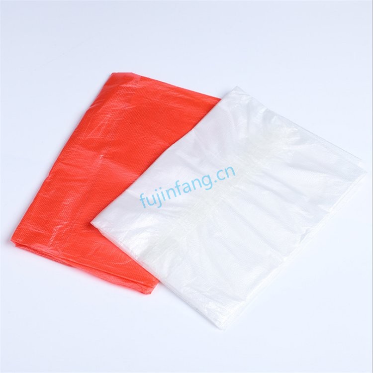 Single layer large disposable water-soluble anti infection medical laundry bag for infectious disease ward