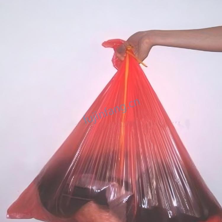 Medium size 710 × 990mm water-soluble anti infection medical fabric disposal bag for infectious disease ward