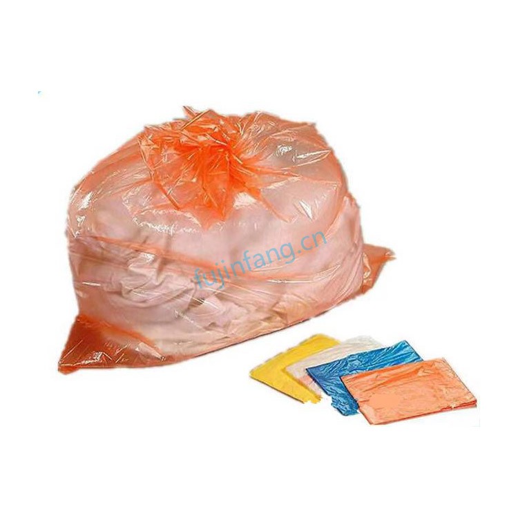 Single layer medium 710 × 990mm water-soluble anti infection medical fabric disposal bag for infectious disease ward