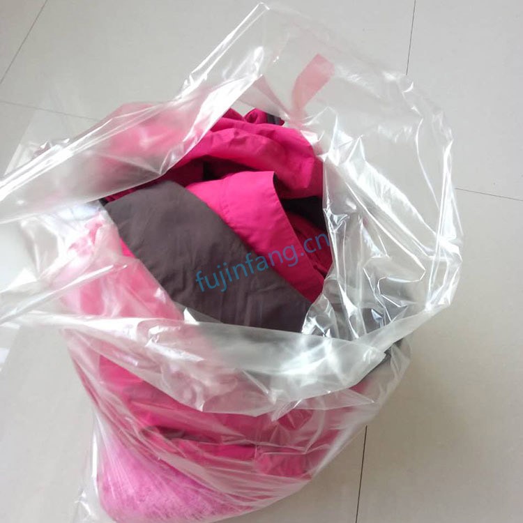 Single layer 710 × 860mm disposable water-soluble anti infection medical laundry bag for infectious disease ward