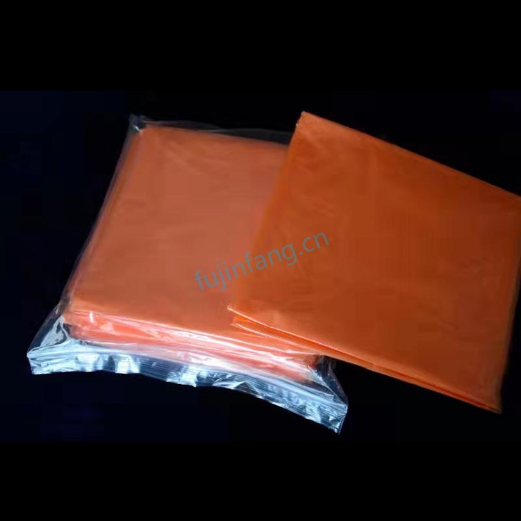 Single layer large disposable water-soluble anti infection medical laundry bag for infectious disease ward