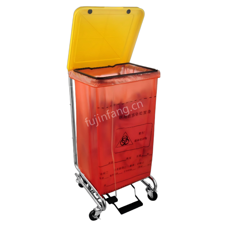 Infectious disease ward double layered 710 × 860mm disposable water-soluble anti infection medical laundry bag