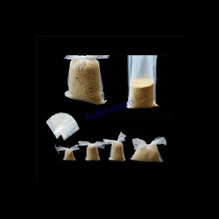 Customizable PVA water-soluble packaging with a flat pocket that dissolves in tap water within 20-60 seconds, is resistant to oil, corrosion, and degradation